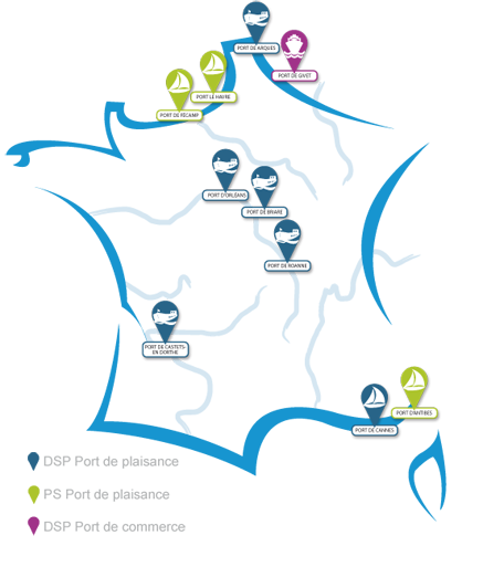 Illustration Les exploitations portuaires de Lyonnaise des Eaux 